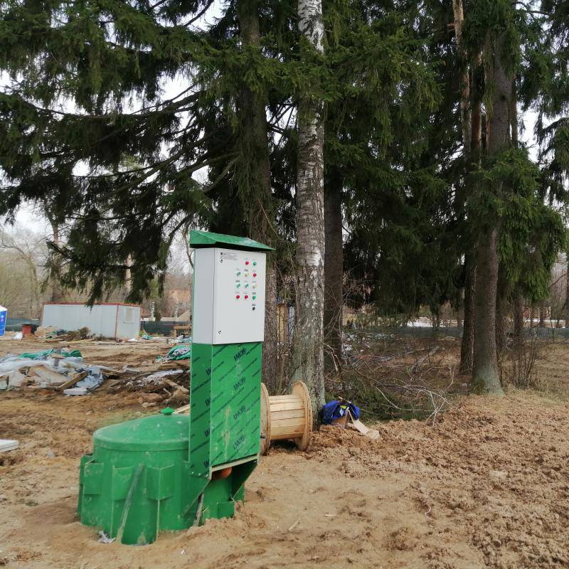 КНС для хозяйственно-бытовых стоков, МО, ООО "Бергхаус"