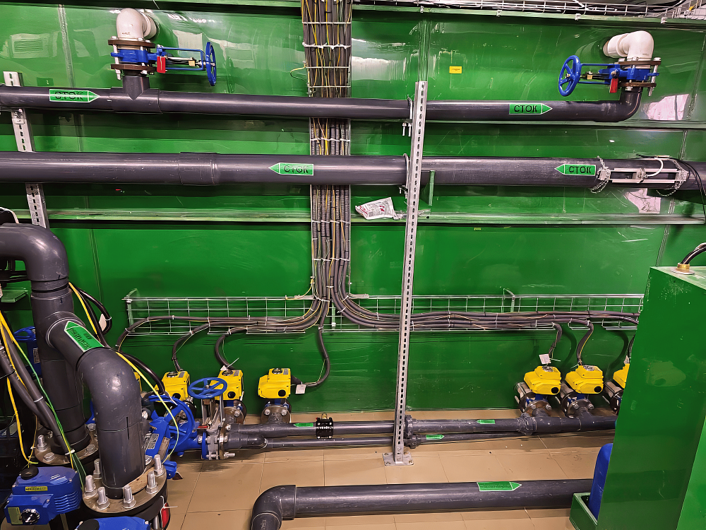 Поверхностный сток с противообледенительных площадок — 1296 м³/сутки — аэропорт, Иркутская обл., г. Братск